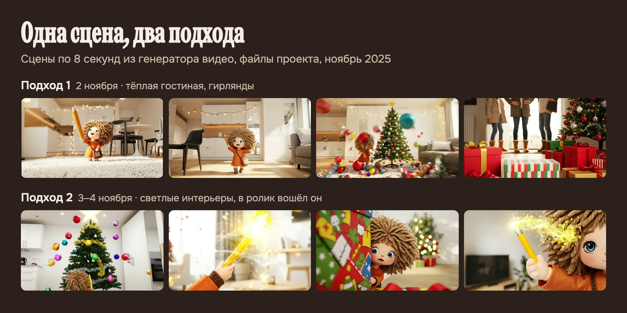 Два подхода к сценам
